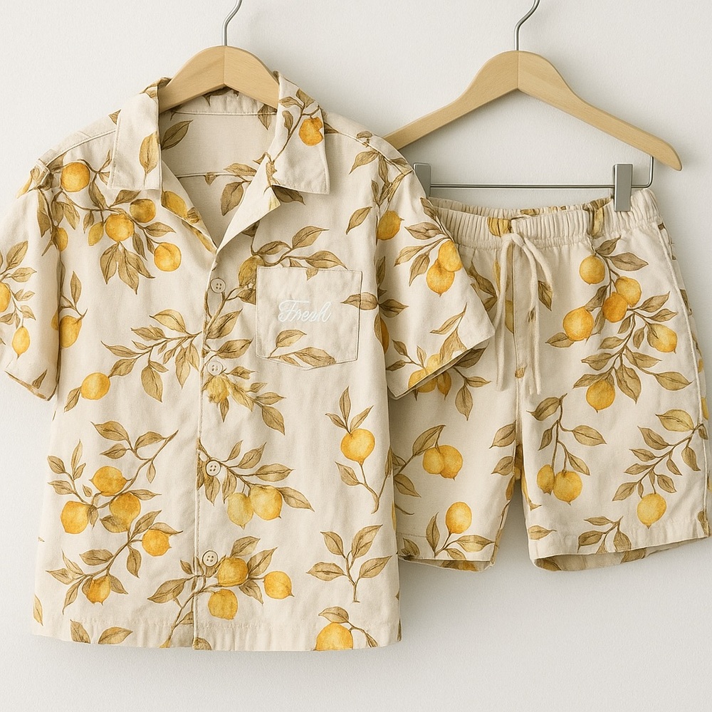 Kith Kids lemon set
